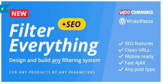 [WP] Filter Everything — WordPress &amp; WooCommerce Filter