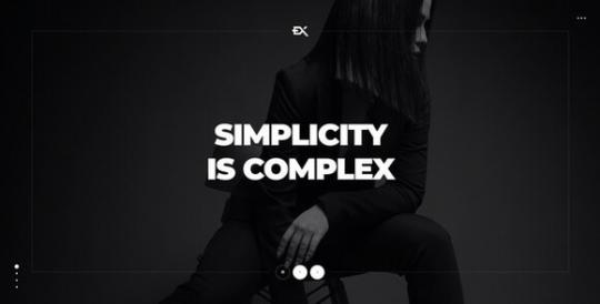 Greatex – One Page Portfolio Template