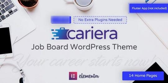 Cariera 2.0.1 – Job Board WordPress Theme