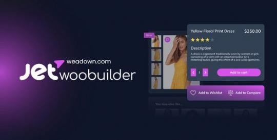 JetWooBuilder 2.3.4 – WordPress Plugin for Shop Page, Product, Cart & Checkout for WooCommerce