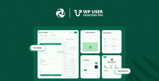 WP User Frontend Pro 4.2.16 – Ultimate Frontend Solution For WordPress