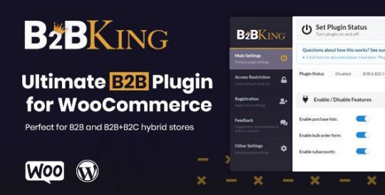 B2BKing 5.6.10 – The Ultimate WooCommerce B2B & Wholesale Plugin
