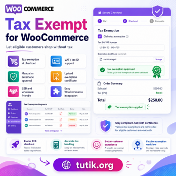 Tax Exempt for WooCommerce 1.9.4