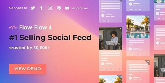 Flow-Flow 5.0.5 – Social Stream for WordPress
