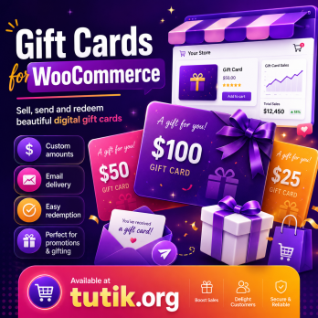 Gift Cards for WooCommerce 2.7.5