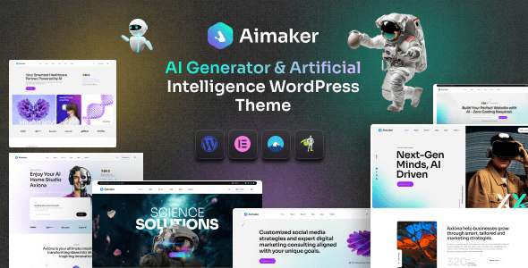 Aimaker 1.0.0 – AI Agency & Technology WordPress Theme