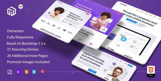 Martex 1.3.2 – Тема WordPress для целевых страниц программного обеспечения, SaaS и стартапов с автоматическим созданием контента с помощью ИИ.