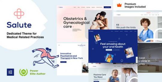 Salute 82 – Medical WordPress Theme
