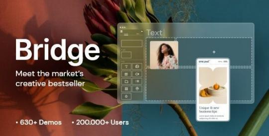Bridge 30.8.9.2– Creative Elementor and WooCommerce WordPress Theme