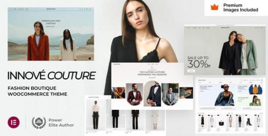 Innové Couture 40 – Clothing Ecommerce WordPress Theme