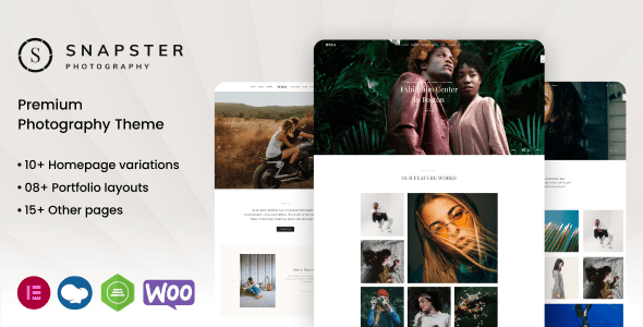 Snapster 1.2.0 – Тема WordPress для фотографов