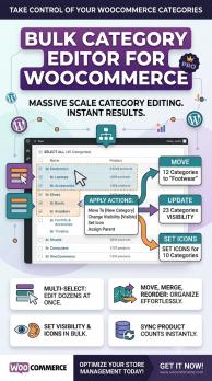 Bulk Category Editor for WooCommerce 2.6.12