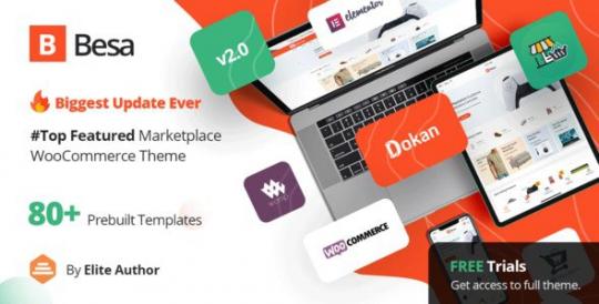 Besa 2.3.22 – Elementor Marketplace WooCommerce Theme