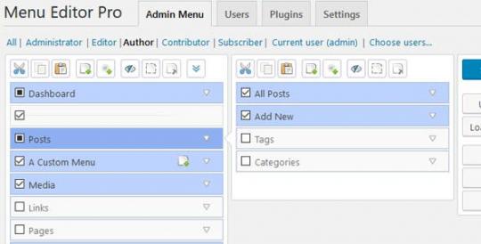 Admin Menu Editor Pro 2.34