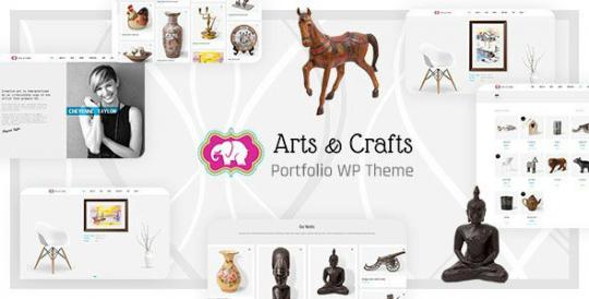 Crafts & Arts 3.4.0 – Тема WordPress для сайтов, посвященных рукоделию