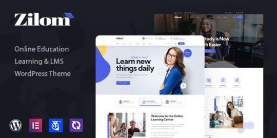 Zilom 1.4.6 – Тема WordPress для онлайн-обучения