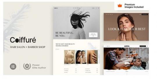 Coiffure 40 – Тема WordPress для парикмахерских и барбершопов