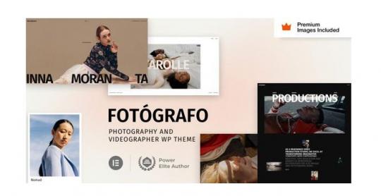 Fotógrafo 34 – Тема WordPress для фотографов и видеооператоров