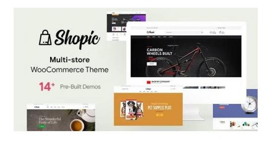 Shopic 2.4.7 – Многомагазинная тема WordPress для WooCommerce