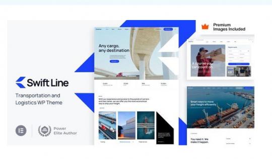 SwiftLine 32 – Тема WordPress для транспортной логистики