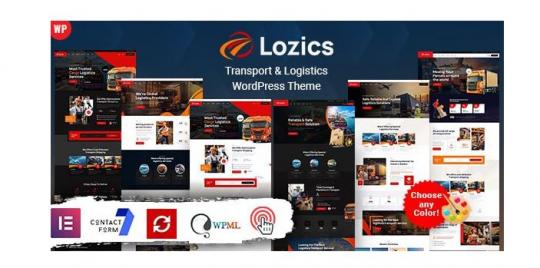 Lozics – Транспортная логистика WordPress 4.0
