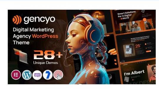 Gencyo – Digital Agency WordPress 3.0