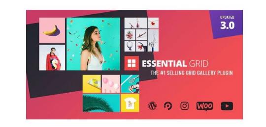 Essential Grid 3.2.0 – плагин галереи для WordPress