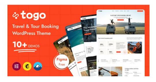 Togo 1.1.2 – Тема WordPress для бронирования путешествий и туров
