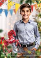 Набор CU-739. Новогодние коллажи