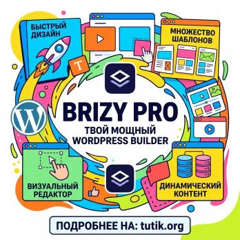 Brizy Pro 2.8.10 – WordPress Builder Plugin