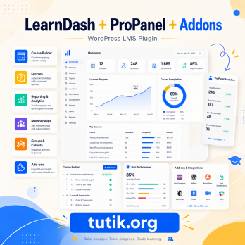 LearnDash 5.1.7 + ProPanel 3.0.4 + Addons – WordPress LMS Plugin