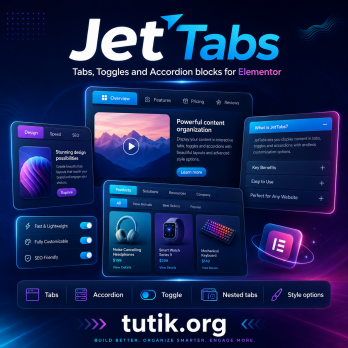 JetTabs 2.3.2 – Tabs, Toggles and Accordion blocks for Elementor