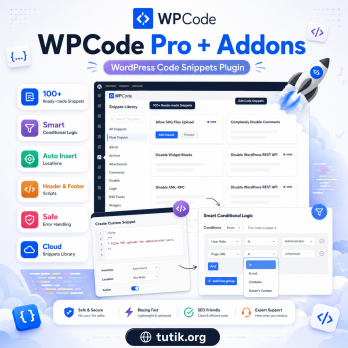 WPCode Pro 2.3.7 + Дополнения – Плагин для создания фрагментов кода WordPress