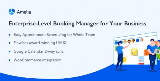 Amelia 9.6.3 – Enterprise-Level Appointment Booking WordPress Plugin