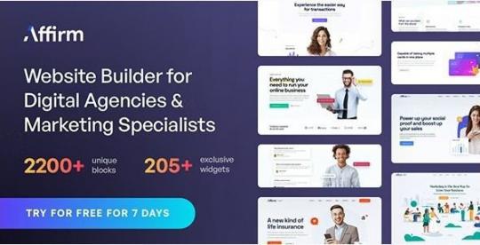 Affirm 4.4.1 – Marketing & Digital Agency WordPress Theme