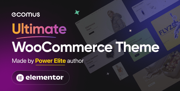 Ecomus 2.4.8 – Multipurpose WooCommerce Theme