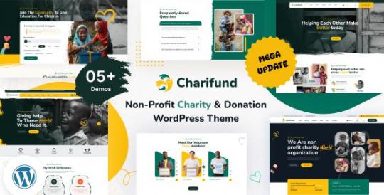 ChariFund 2.1 – Charity & Donation Foundation WordPress Theme Multipurpose