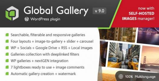 Global Gallery 11.1.0 – WordPress Responsive Gallery