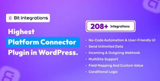 Bit Integrations Pro 2.7.8 – Automation Plugin for WordPress