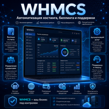 WHMCS v9.0.8 — Платформа для выставления счетов и автоматизации веб-хостинга