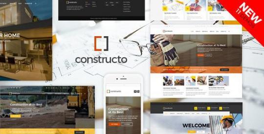 Constructo 5.1.0 – Construction WordPress Theme